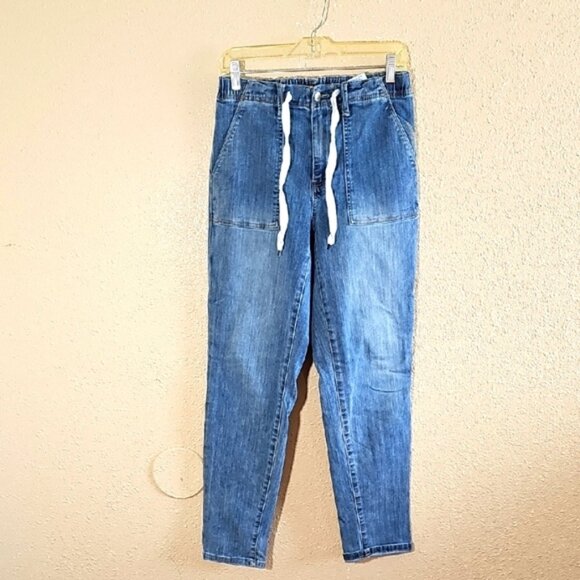 Judy Blue denim joggers size 3/26 - Picture 1 of 11